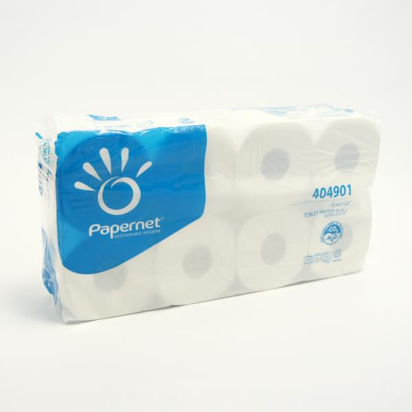 72 Rollen JUMBOPACK Toilettenpapier 3-lagig SOFT, Recycling weiß, 72 Rollen/Sack