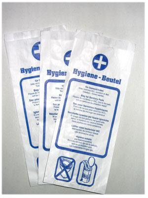 1000 Stück SPARPACK Hygienebindenbeutel/ Hygienebeutel für Damen, Spezialpapier