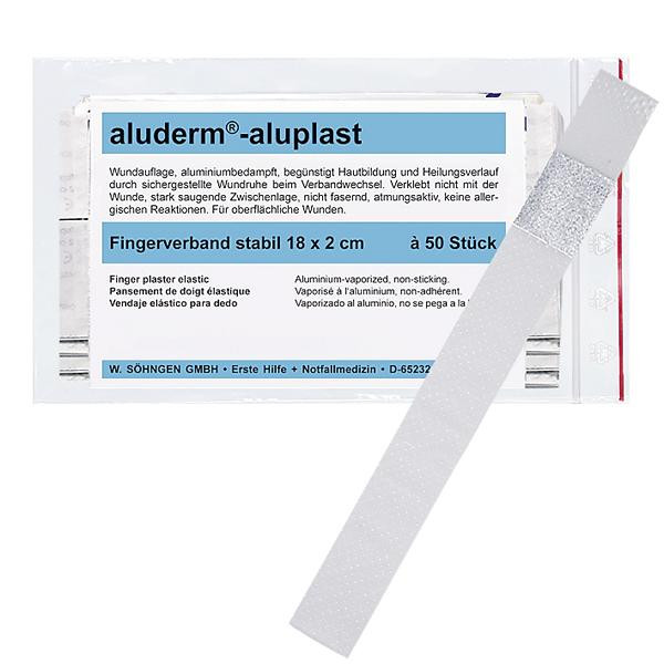 Söhngen® aluderm®-aluplast stabil Fingerverband | 18 x 2 cm | 50 Stück