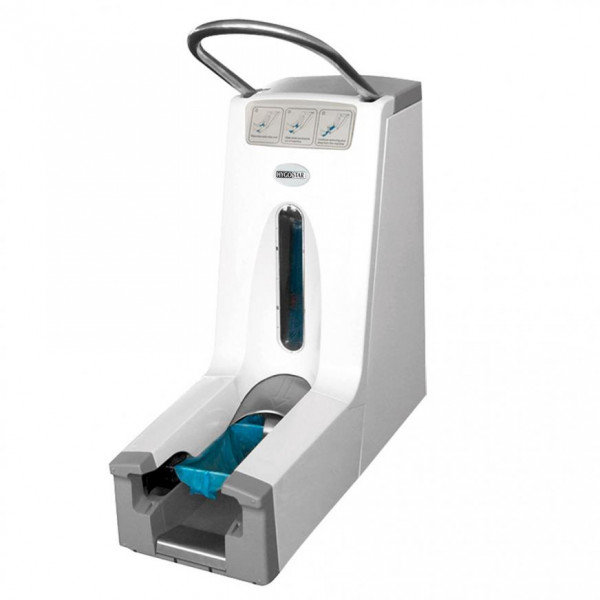 Hygostar® Überschuh-Anzieh-Automat/Überschuhspender HYGOMAT COMFORT | für 220 Überschuhe