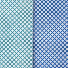 Bodentuch/Scheuertuch "Supra" 50 x 60 cm, Farben: blau/weiß, grün/weiß | sehr saugfähig