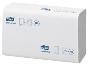 1 Karton "Tork Xpress® Multifold Universal" Papierhandtücher 2-lagig, 2880 Blatt/Karton, 21,3x23,4cm