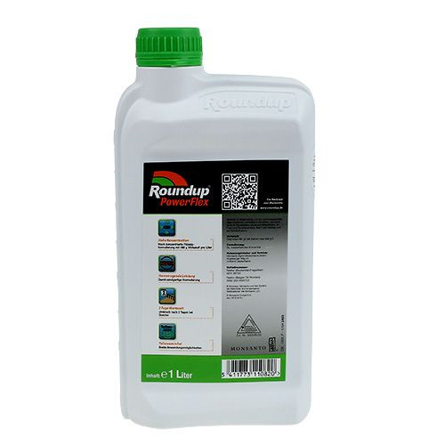 Unkrautvernichter Roundup PowerFlex | 1 Liter | BIOZIDE SICHER VERWENDEN! Vor Gebrauch stets Kennzei