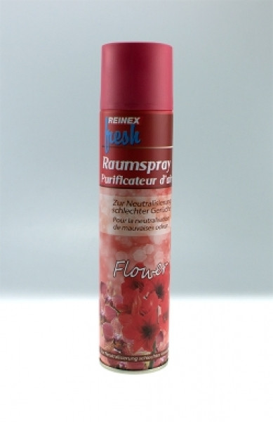 REINEX® Raumduftspray Raum-Lufterfrischer, 300 ml | Duft Flower