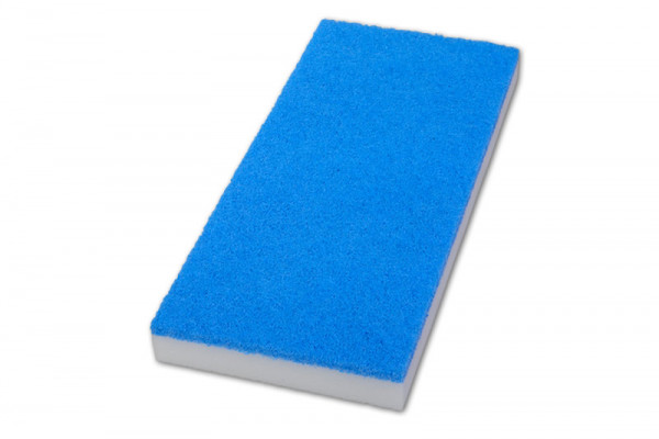 Handpad / Melamin Handpad 2,4 x 11,5 x 25 cm | blau-weiß