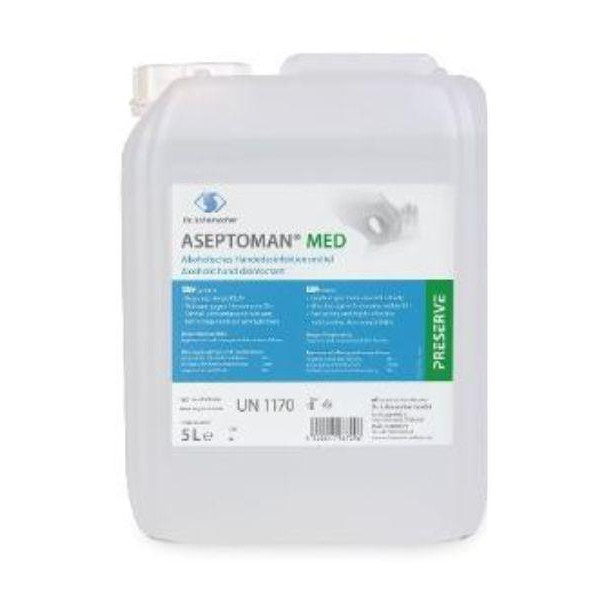 ASEPTOMAN® MED | Alkoholisches Händedesinfektionsmittel | 5 Liter