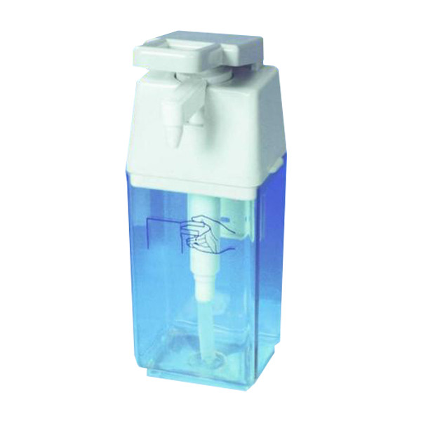 Seifencreme-Spender "Fix" 1000 ml | weiß/transparent | flexibel nachfüllbarer Dosierspender