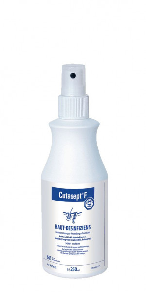 250 ml Cutasept® F | Hautantiseptikum für Stations- und Praxisbereiche, Sprühflasche