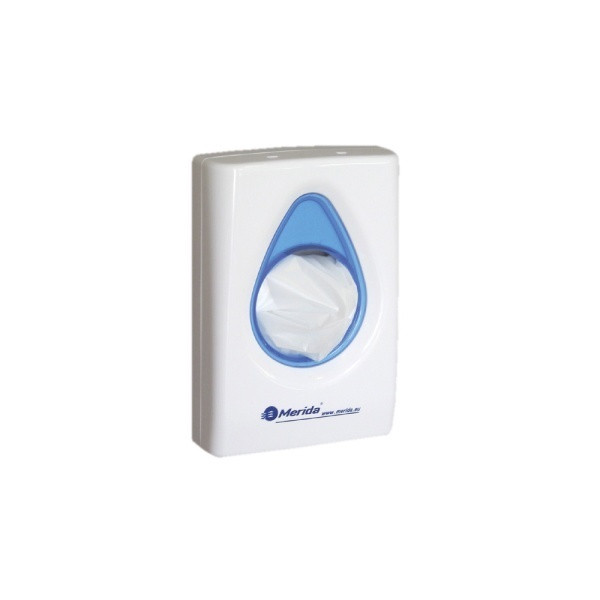 "Merida Top" Hygienebindenbeutel-Spender, Wandspender weiß/blau/grau/weiß (wechselbar)