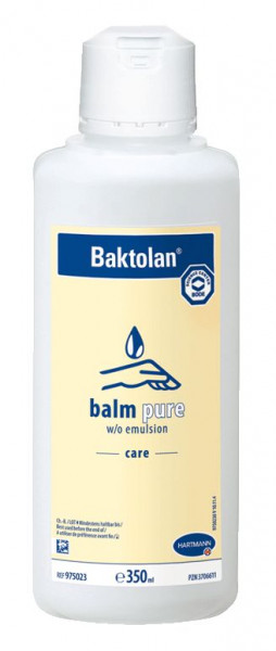 Baktolan® balm pure | parfümfreie W/O-Emulsion | 350 ml