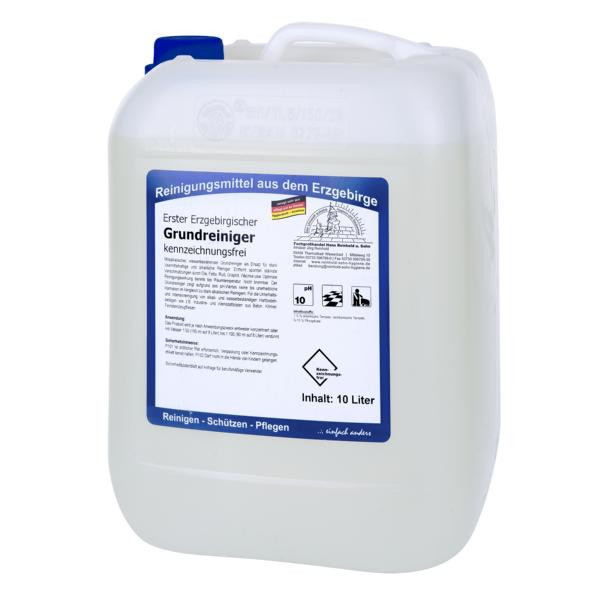 10 Liter Erster Erzgebirgischer Grundreiniger kennzeichnungsfrei I wasserbasierender Grundreiniger