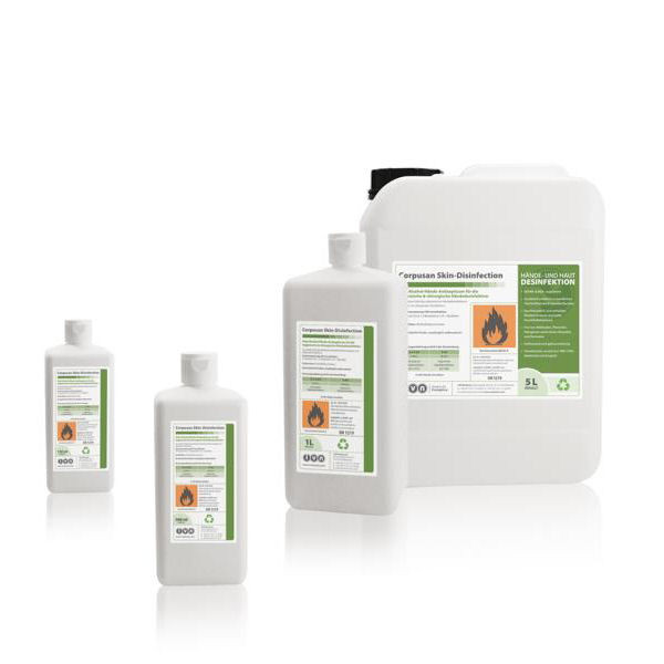 IVN Corpusan Skindisinfection | 5 Liter | alkoholische Händedesinfektion | VAH-Listung