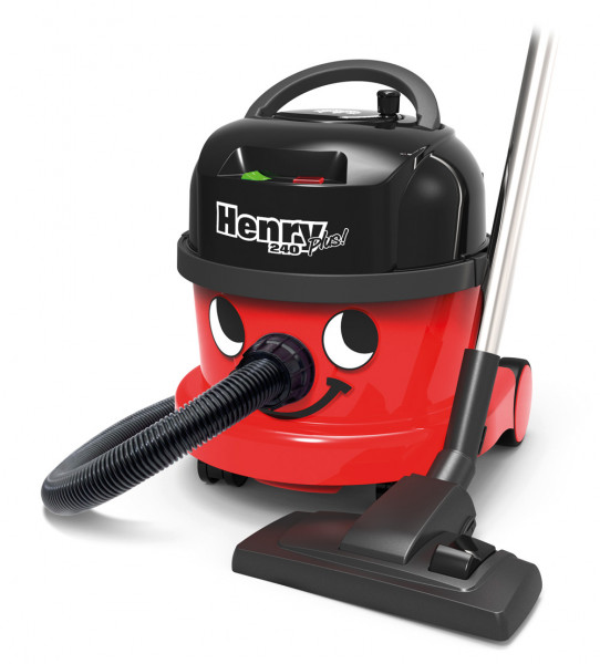 Staubsauger Numatic PPR240-11 "Henry 240 plus", inkl. Zubehörset AS1 32 | Farbe rot