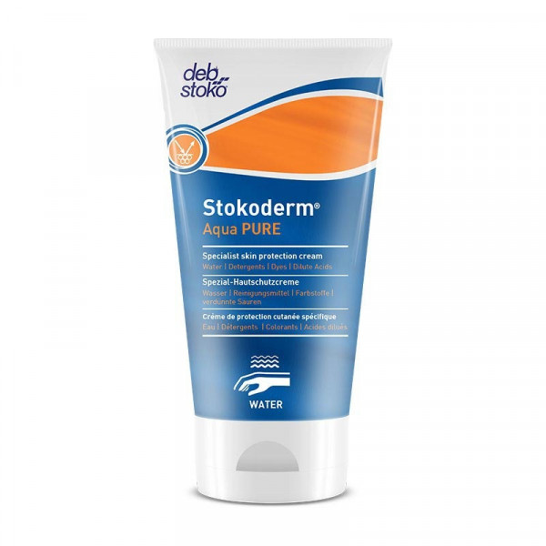 100 ml Stokoderm® aqua PURE | Hautschutzcreme für Arbeiten mit wässrigen Arbeitsstoffen