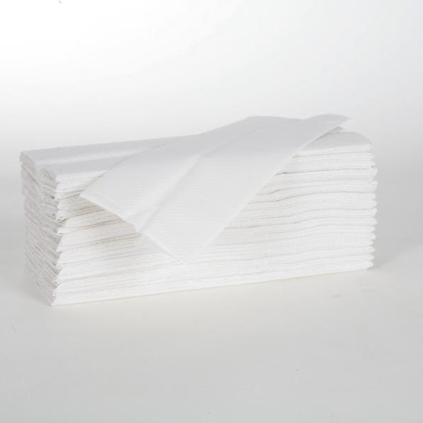 1 Karton Papierhandtücher 2-lagig, VORTEILSPACK 2880 Blatt/Karton, 23 x 31 cm, Lagenfalz, hochweiß