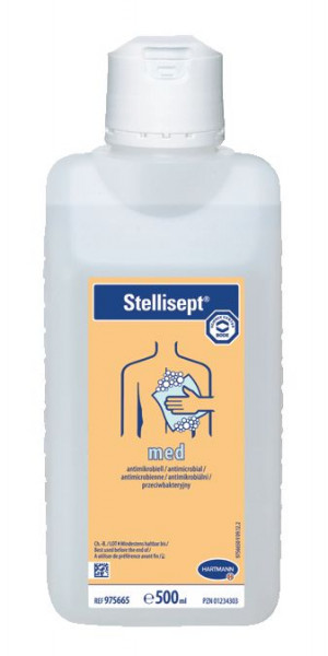 500 ml Stellisept® med | antiseptische Hände- & Körperwaschung mit bakterizider Wirksamkeit