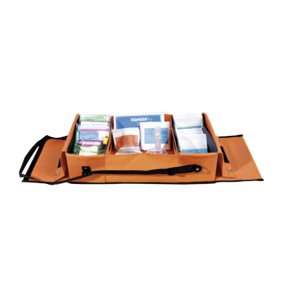 Söhngen® Erste-Hilfe-Tasche Ruck-Zuck "SCHULAUSFLUG" orange | 280 x 250 x 130 mm