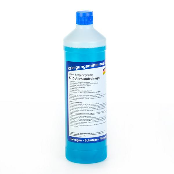 1 Liter Rundflasche Erster Erzgebirgischer KFZ-Allroundreiniger | Spezialreiniger