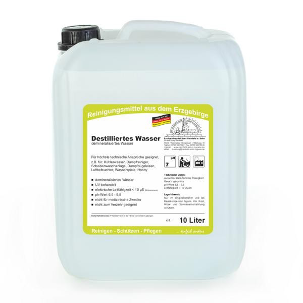 10 Liter Destilliertes Wasser