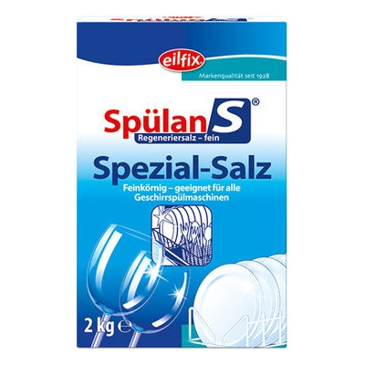 2 kg Eilfix® Spülan-S fein | Regeneriersalz, feinkörnig für Gewerbe und Haushaltsmaschinen