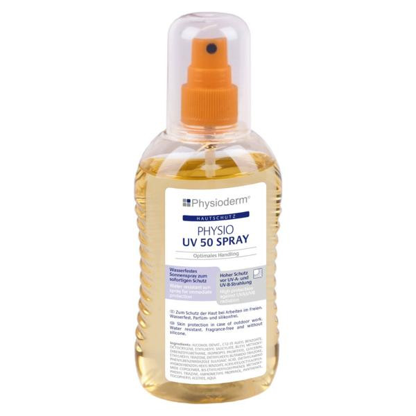 200 ml Sonnenspray PHYSIO UV 50 Spray | Pumpspray, Lichtschutzfaktor 50, ohne Parfum