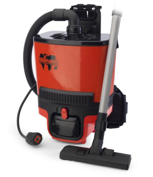 Staubsauger Numatic "RSB140/1" Batterie-Rucksacksauger mit Zubehörset AA30E